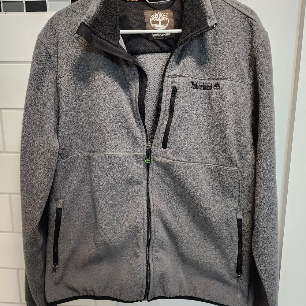 Timberland Men's Gray Fleece Jacket